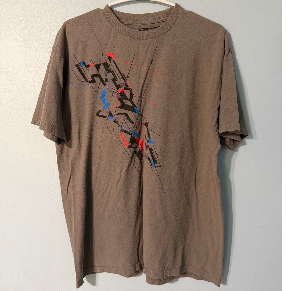 Fox Racing 100 % Cotton Men's Large Abstract Graphic T-Shirt Motocross  0628